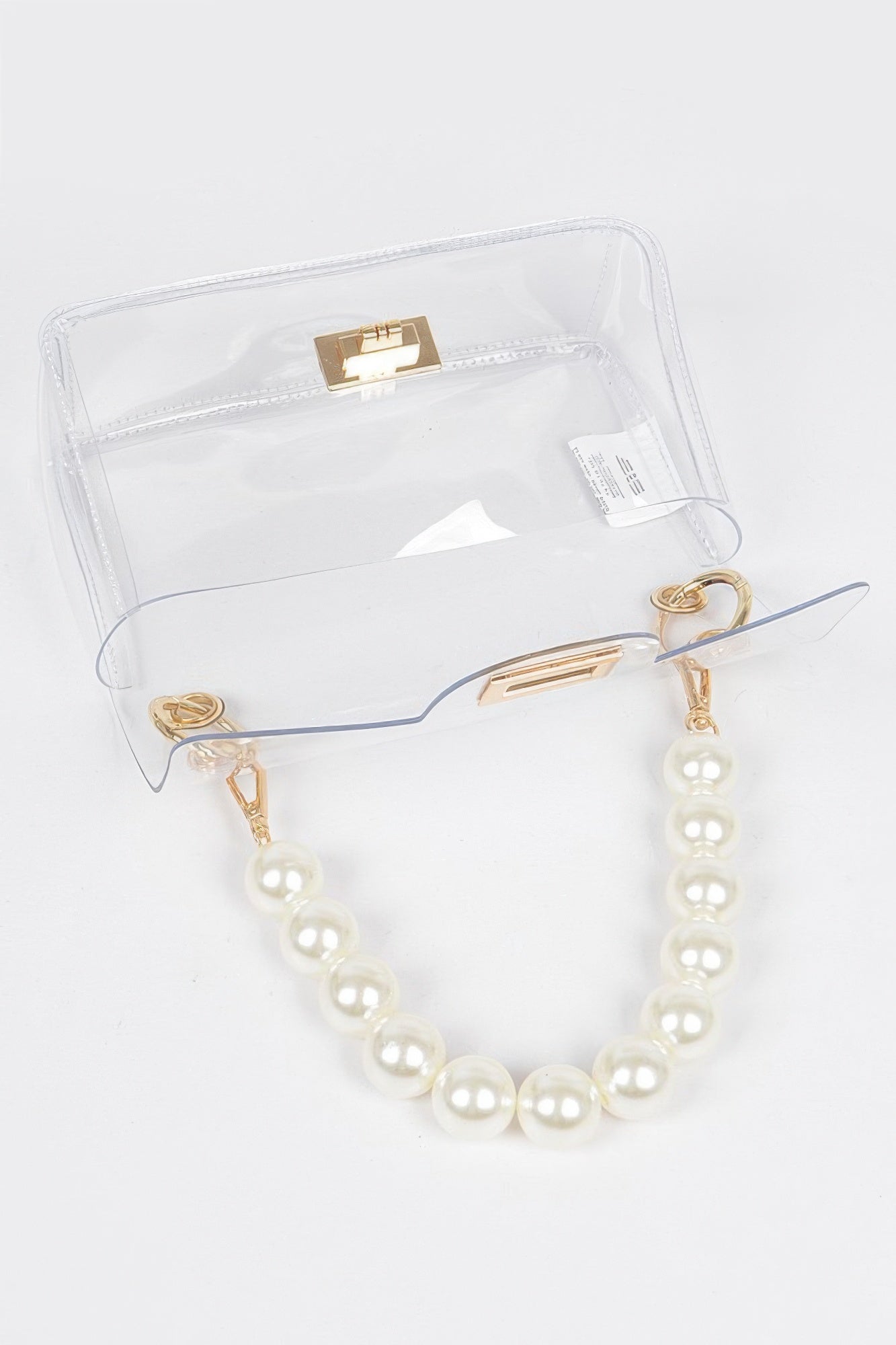 Transparent Cross Body Bag W Clear Chain – New Arrival Now Live