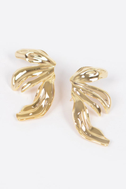New Arrival – Metal Gold Plated Earring – New Arrival Now Live