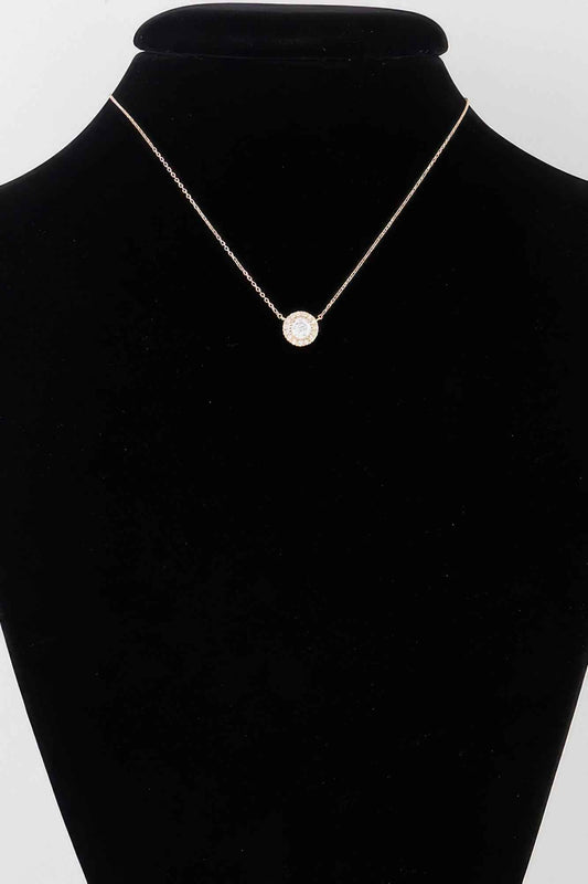 New Arrival – Modern Rhinestone Pendant Necklace – New Arrival Now Live