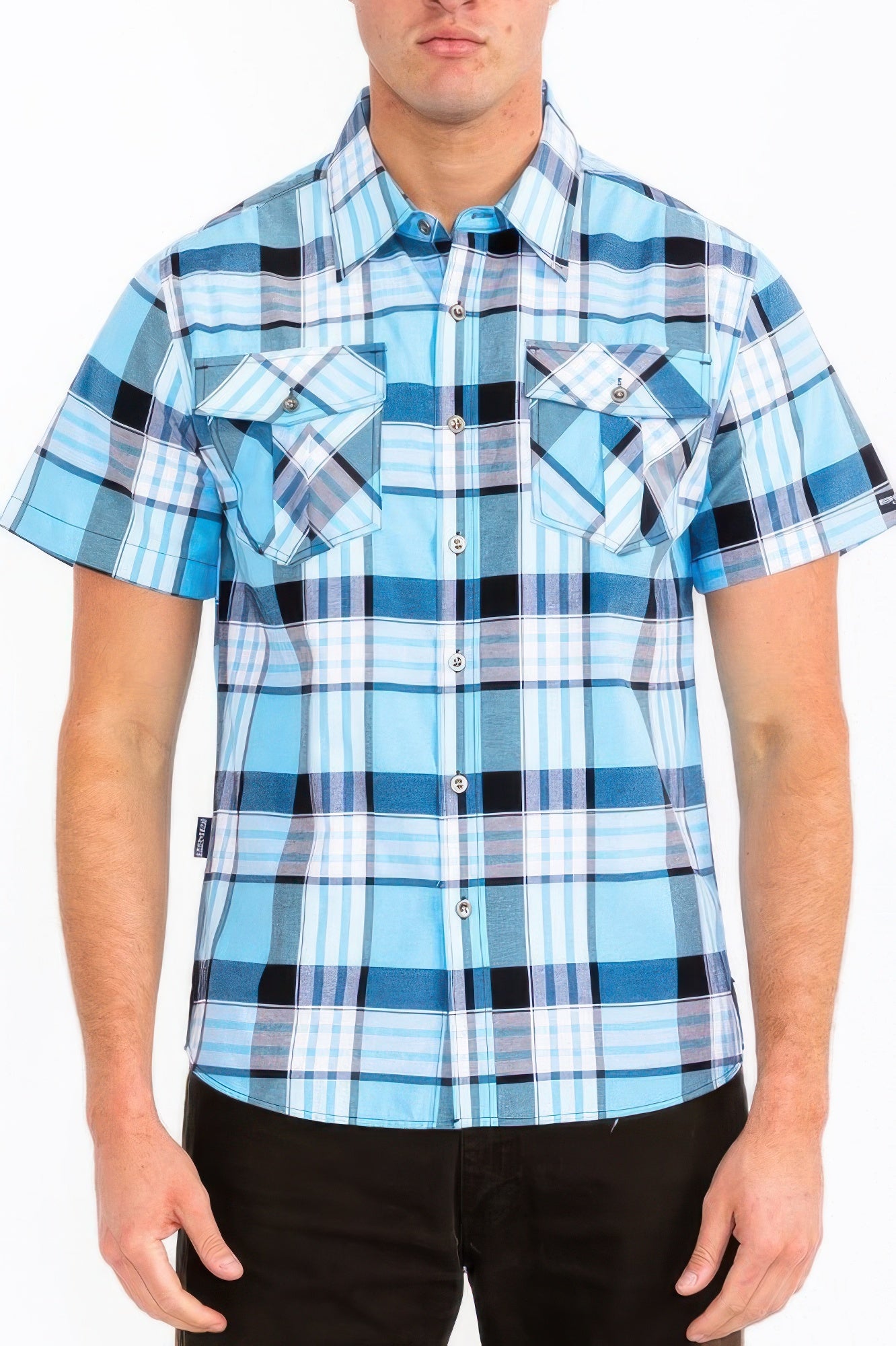 New Arrival – Mens Checkered Two Pocket Shirt – New Arrival Now Live