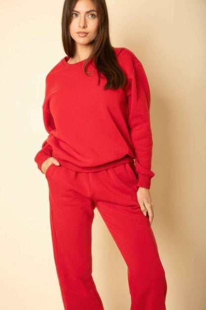 Classic Poly Fleece Crewneck Pullover