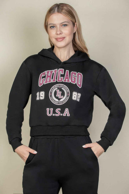 New Arrival – Graphic Drop Shoulder Pull Over Hoodie – New Arrival Now Live