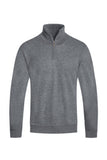 Mens Knit Quarter Zip Sweater