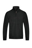 Mens Knit Quarter Zip Sweater