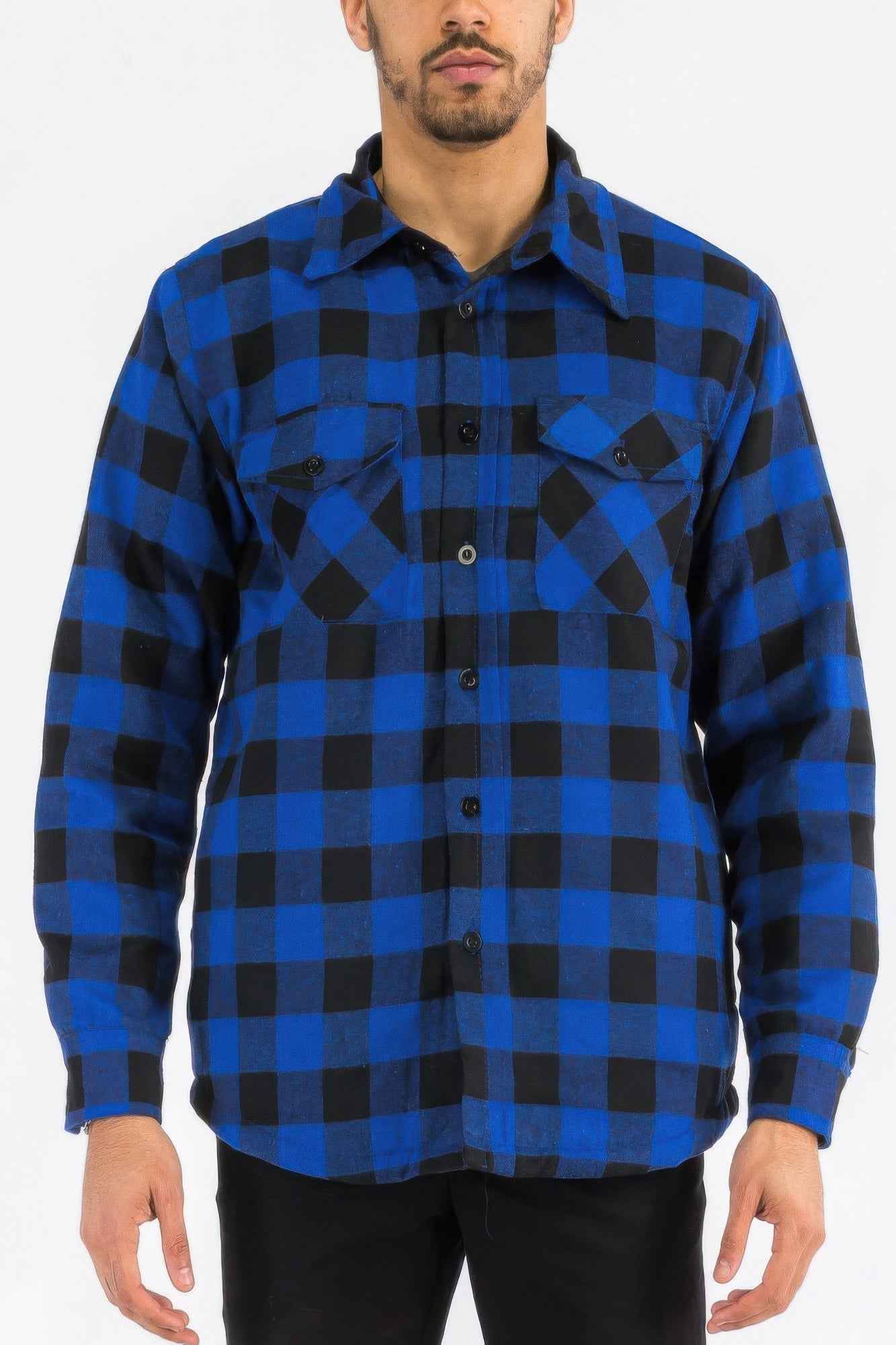New Arrival – Mens Quilted Padded Flannel – New Arrival Now Live