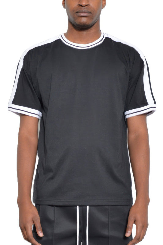 New Arrival – Striped Tape Short Sleeve Tshirt – New Arrival Now Live