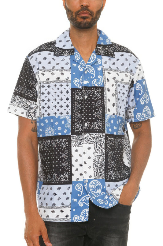 New Arrival – Mens Collared Print Button Down – New Arrival Now Live