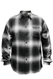 Mens Plaid Long Sleeve Flannel