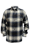 Mens Plaid Long Sleeve Flannel