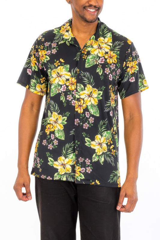 New Arrival – Floral Print Button Down Shirt – New Arrival Now Live