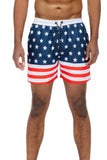 Team Usa Flag Swim Shorts