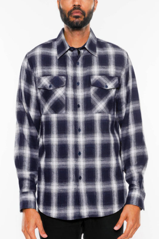 New Arrival – Full Plaid Checkered Flannel Long Sleeve – New Arrival Now Live