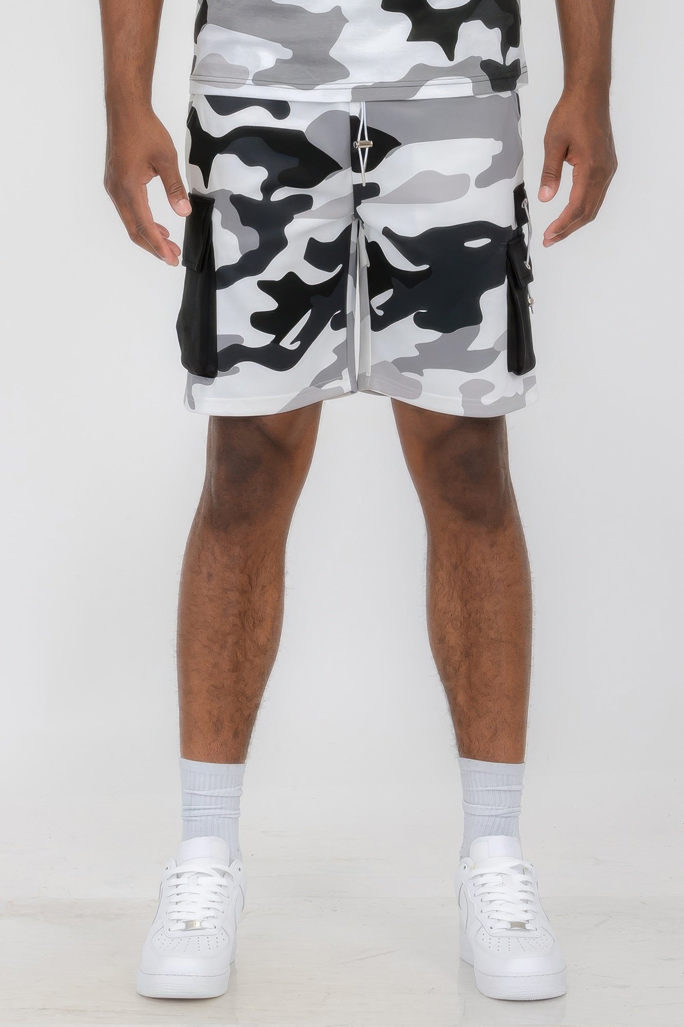 New Arrival – Mens Full Camo Sweat Shorts – New Arrival Now Live