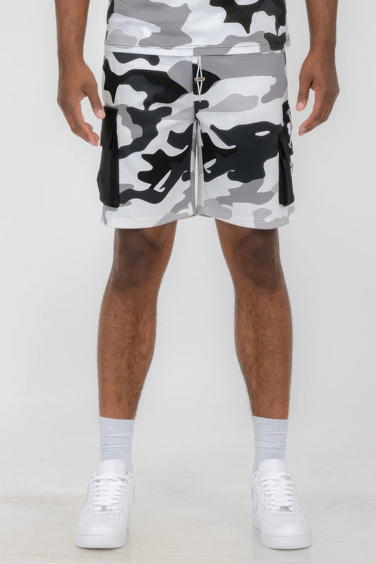 New Arrival – Mens Full Camo Sweat Shorts – New Arrival Now Live