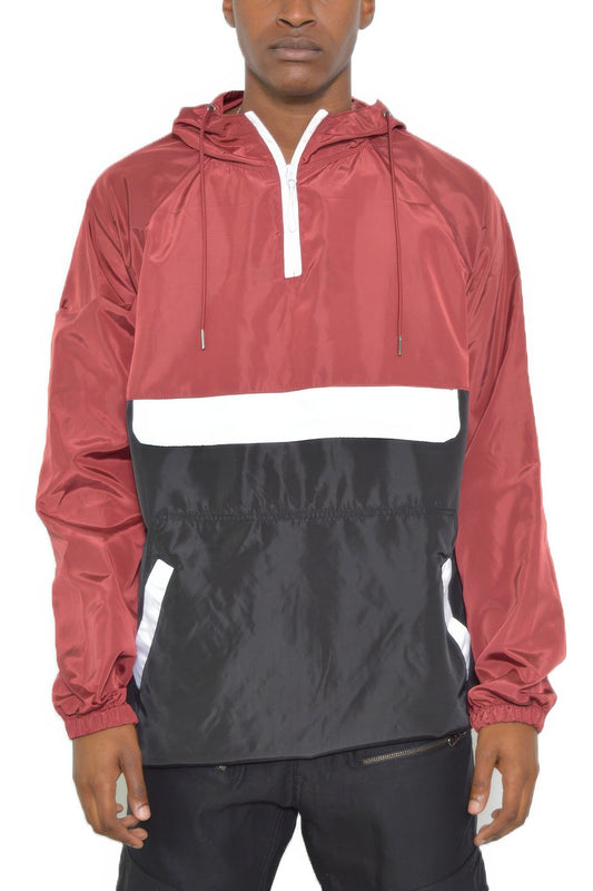 New Arrival – Color Block Anorak Jacket Pullover Windbreaker – New Arrival Now Live