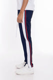 Stripes Tricot Tapered Pants