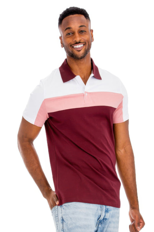 New Arrival – Color Block Polo Short Sleeve – New Arrival Now Live