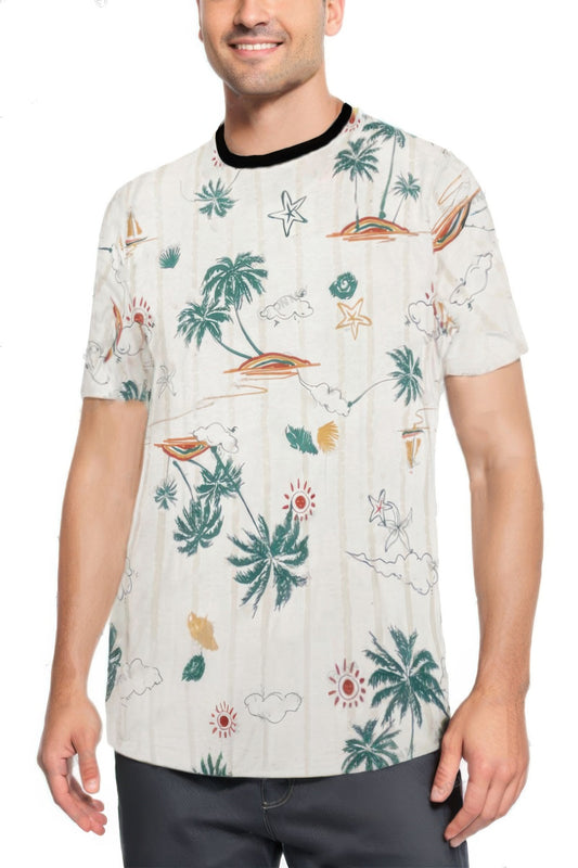 New Arrival – Allover Print Short Sleeve Tshirt – New Arrival Now Live