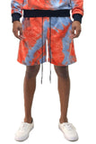 Mens Tye Dye Sweat Shorts