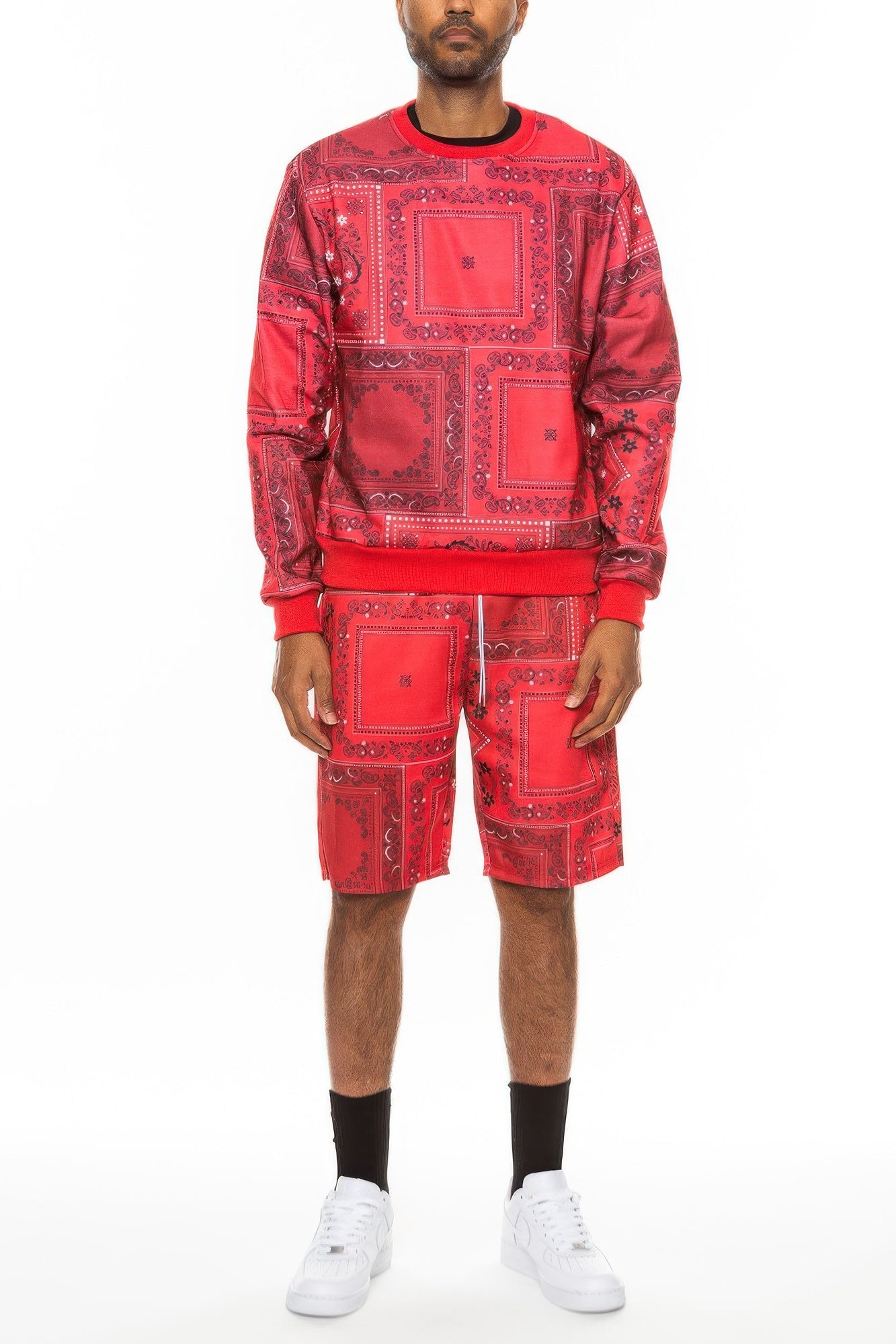 New Arrival – Mens Paisley Bandana Print Shorts – New Arrival Now Live