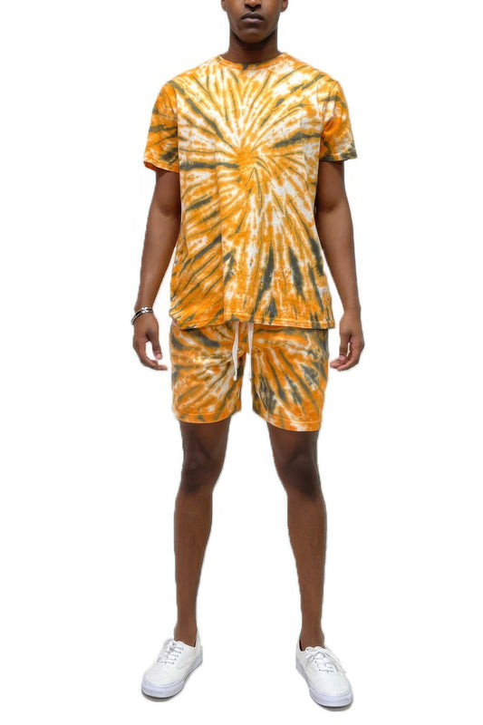 New Arrival – Tye Dye Shirt And Short Set – New Arrival Now Live