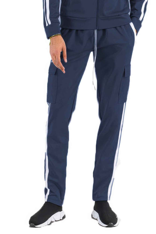 New Arrival – Two Stripe Cargo Pouch Track Pants – New Arrival Now Live