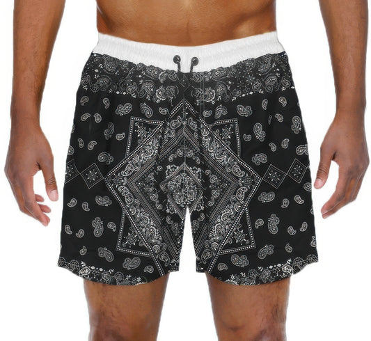 New Arrival – Paisley Bandana Print Swimming Shorts – New Arrival Now Live
