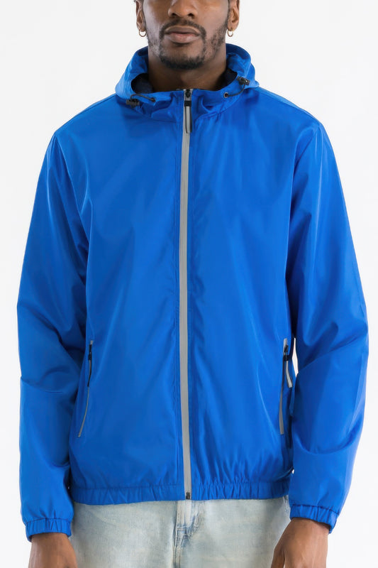 New Arrival – Light Weight Hooded Water Proof Reflective Jacket – New Arrival Now Live