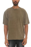 River Garment Wash Drop Shoulder Tee