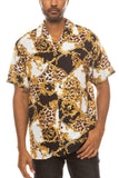 Leopard Cheetah Button Down Shirtutton Down Shirt