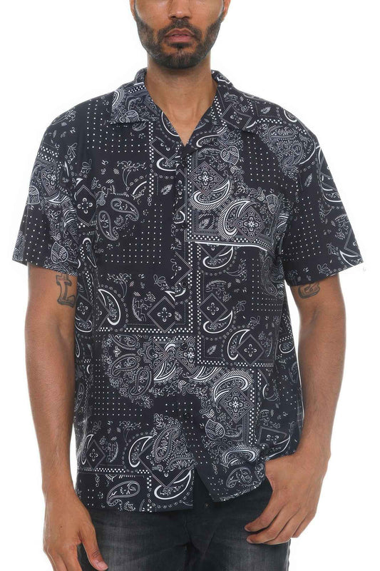 New Arrival – Mens Collared Print Button Down – New Arrival Now Live