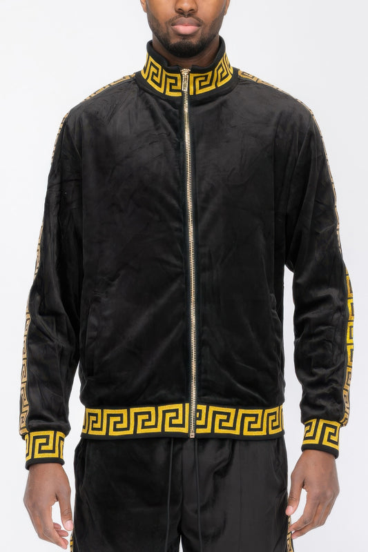 New Arrival – Velour Track Jacket – New Arrival Now Live