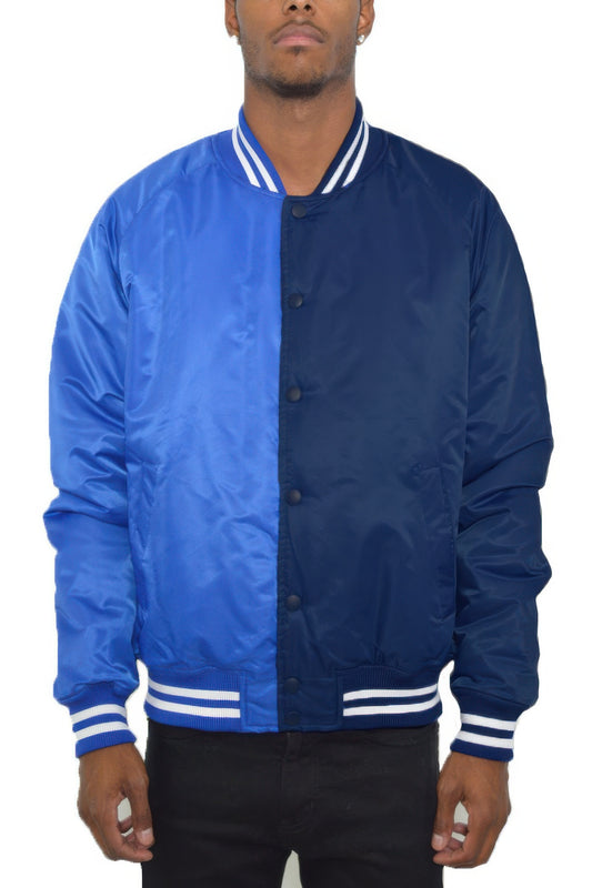 New Arrival – Color Block Two Tone Varsity Jacket – New Arrival Now Live