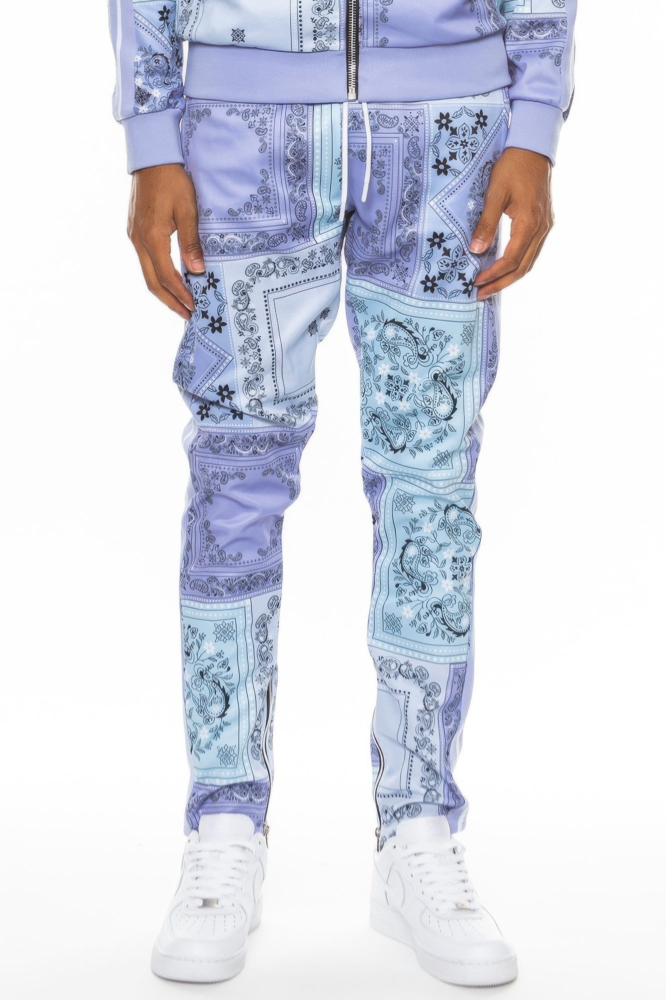 New Arrival – Paisley Bandana Print Track Pants – New Arrival Now Live