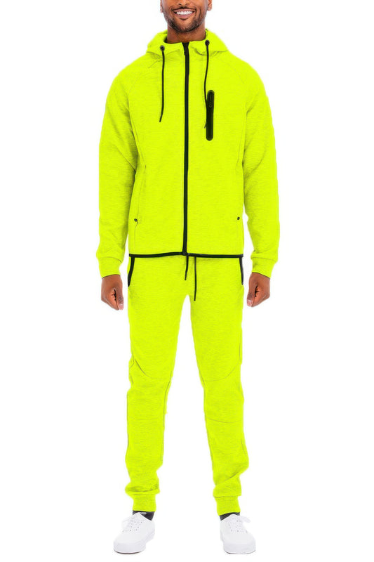 New Arrival – Mens Full Zip Sweat Pant Sweat Set – New Arrival Now Live