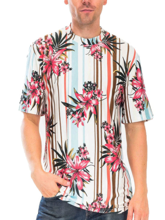 New Arrival – Striped Floral T-shirt – New Arrival Now Live