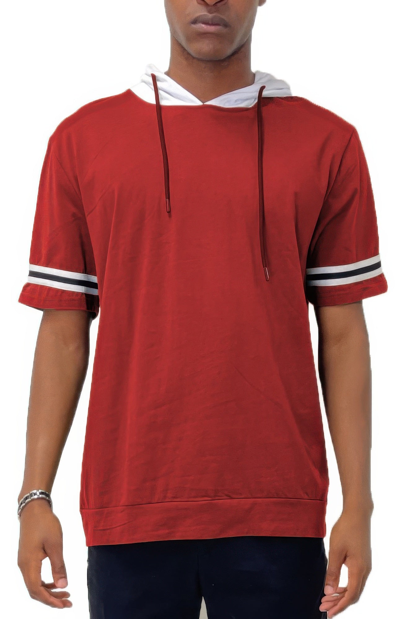 New Arrival – Mens Short Sleeve Hooded Tshirt – New Arrival Now Live