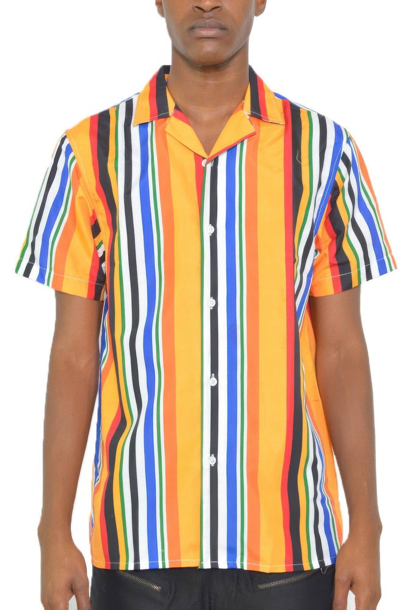 New Arrival – Mens Striped Button Down Shirt Print – New Arrival Now Live