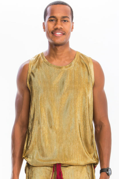 New Arrival – Metallic Flick Tank Top – New Arrival Now Live