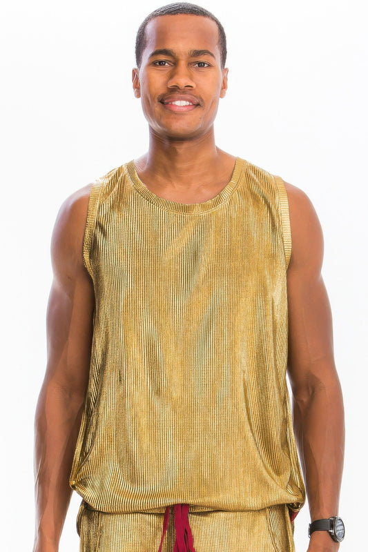 New Arrival – Metallic Flick Tank Top – New Arrival Now Live