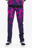 Mens Camo Ombre Print Track Pants