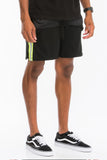 Reflective Half Mesh With Lining Shorts