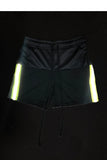 Reflective Half Mesh With Lining Shorts