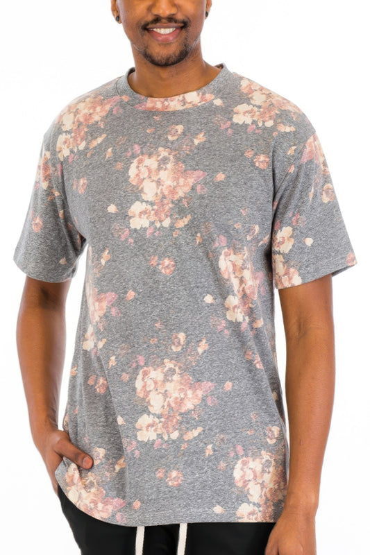 New Arrival – Heathered Floral Tshirt – New Arrival Now Live