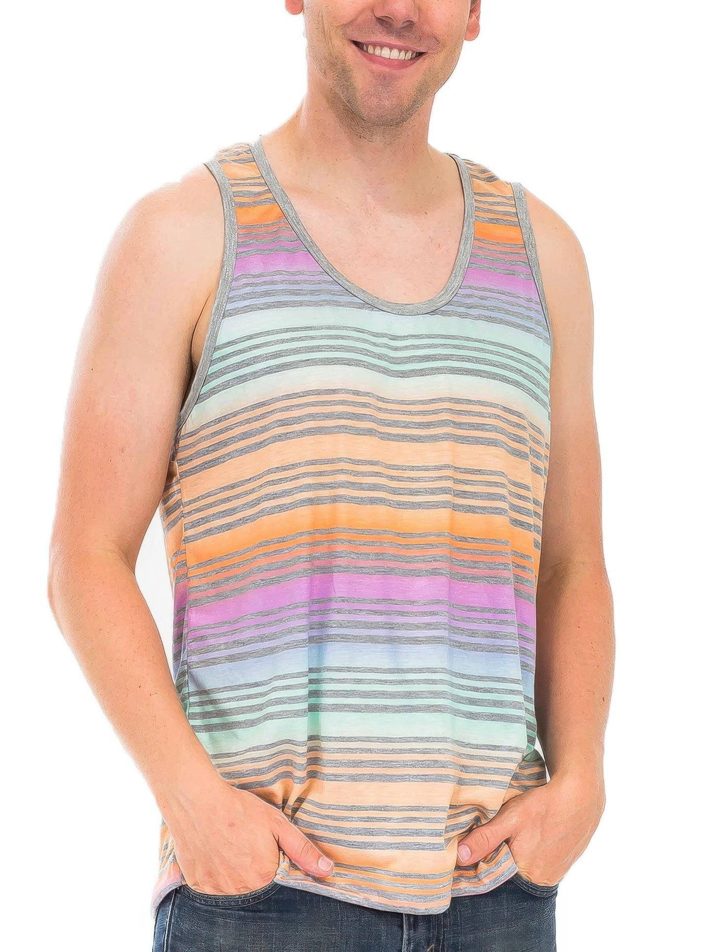 New Arrival – Pastel Striped Tank Top – New Arrival Now Live