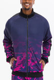 Mens Camo Ombre Track Jacket