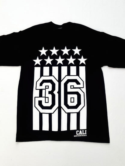 Black And White Flag Print Tee – New Arrival Now Live