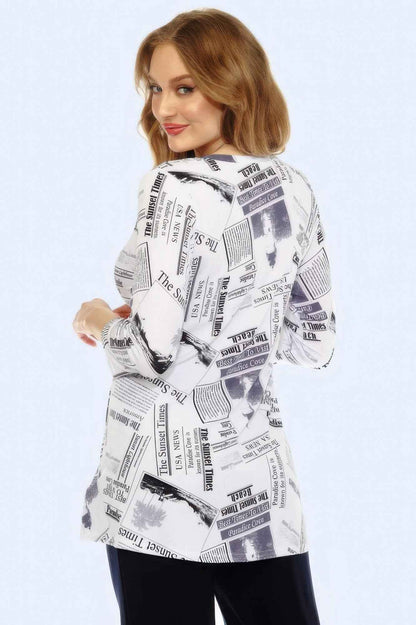 Bns Round Nk Band Tunic Top