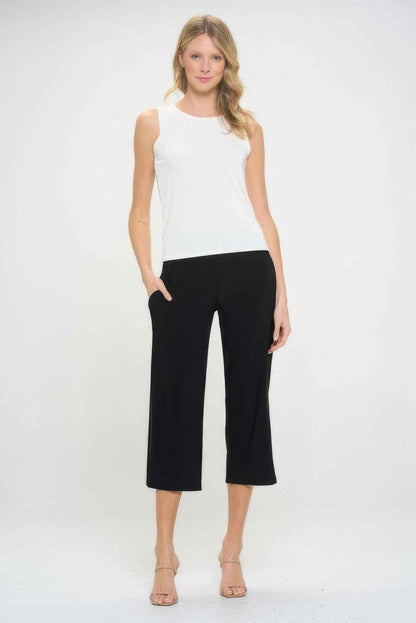Hit Wide Leg Ankle Length Pants