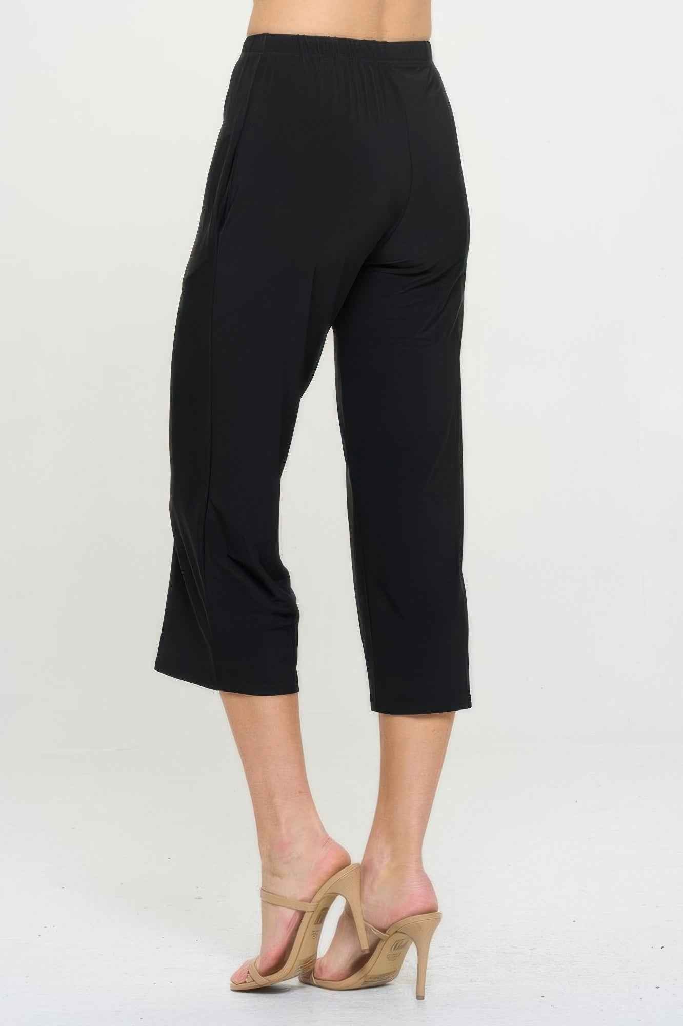 Hit Wide Leg Ankle Length Pants